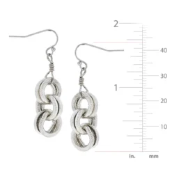 Double Link Chain Earrings