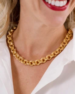Double Link Chain Necklace