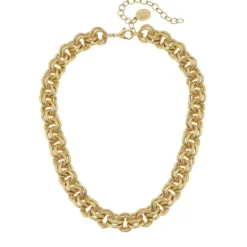 Double Link Chain Necklace