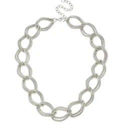 Double Loop Chain Necklace