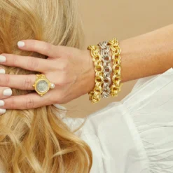Dutch Coin and Pearl Ring