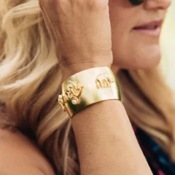 Elephant Pearl Cuff