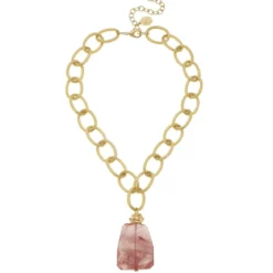 Elizabeth Quartz Necklace