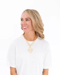 Esther Cross Necklace