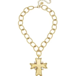 Esther Cross Necklace