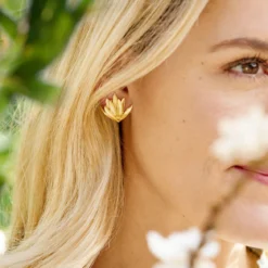 Feather Cuff Studs