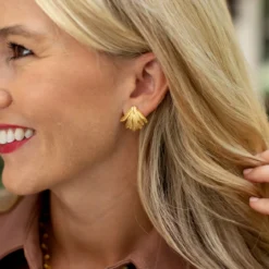 Feather Cuff Studs