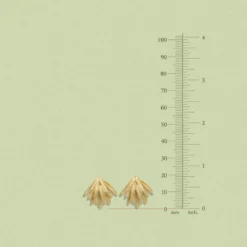 Feather Cuff Studs
