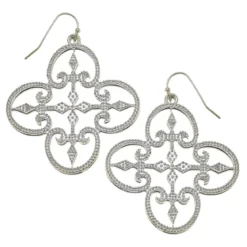 Filigree Clover Earrings