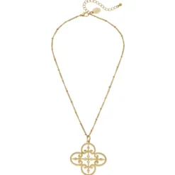 Filigree Clover Necklace