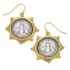 Florence Bee Coin Earrings