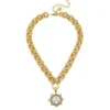 Florence Bee Coin Necklace