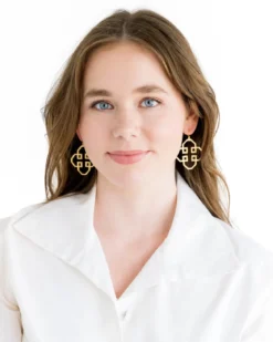 Geometric Outline Earrings