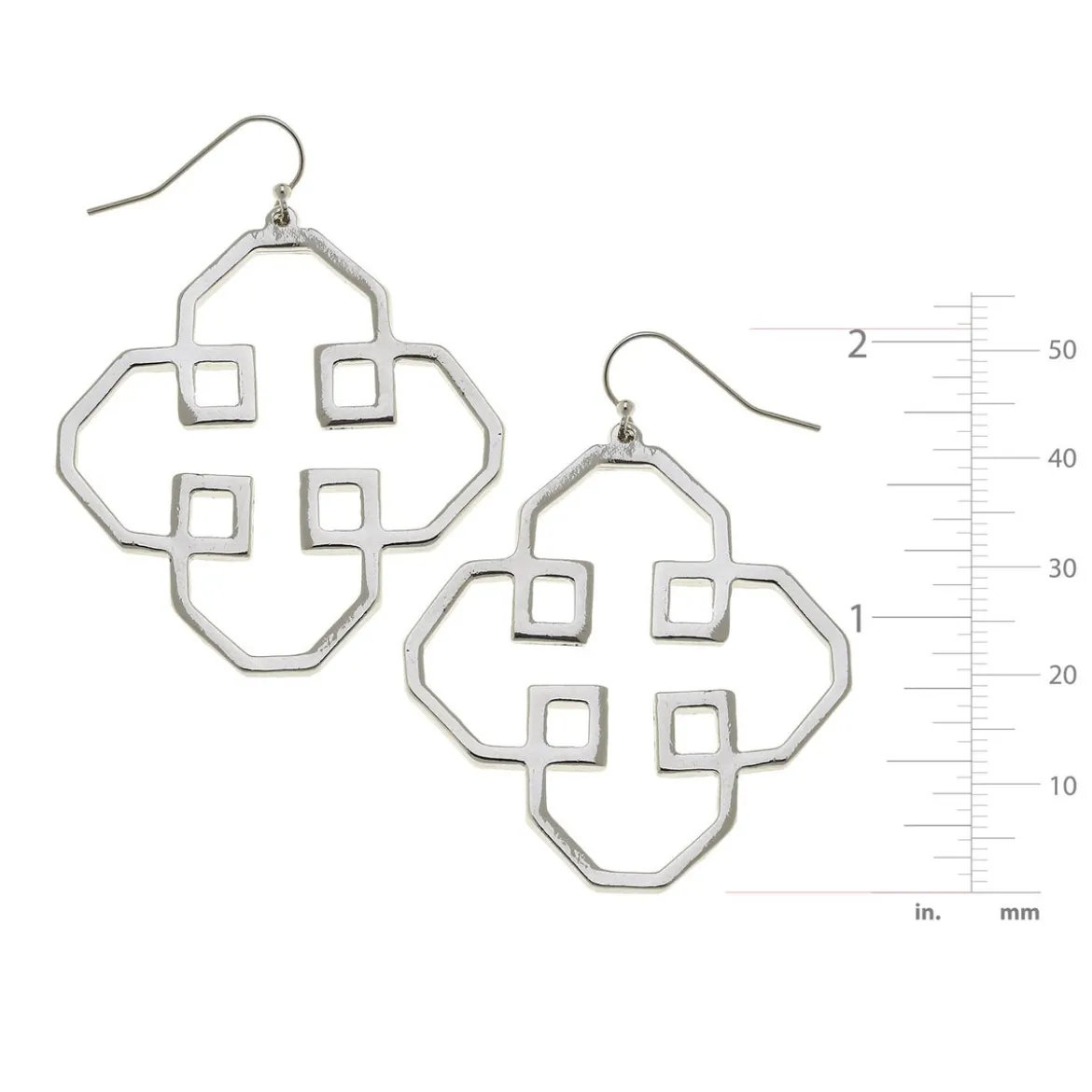 Geometric Outline Earrings
