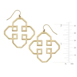 Geometric Outline Earrings