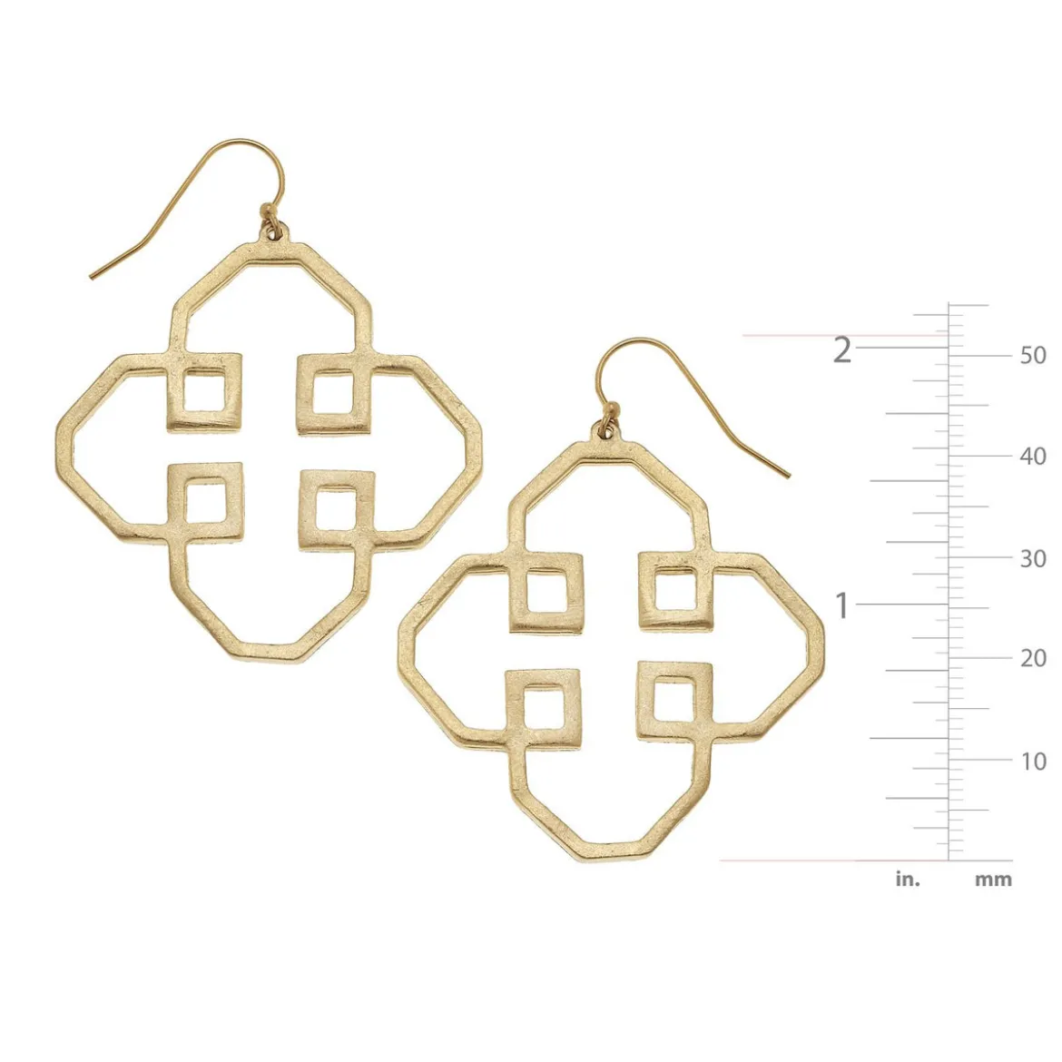 Geometric Outline Earrings