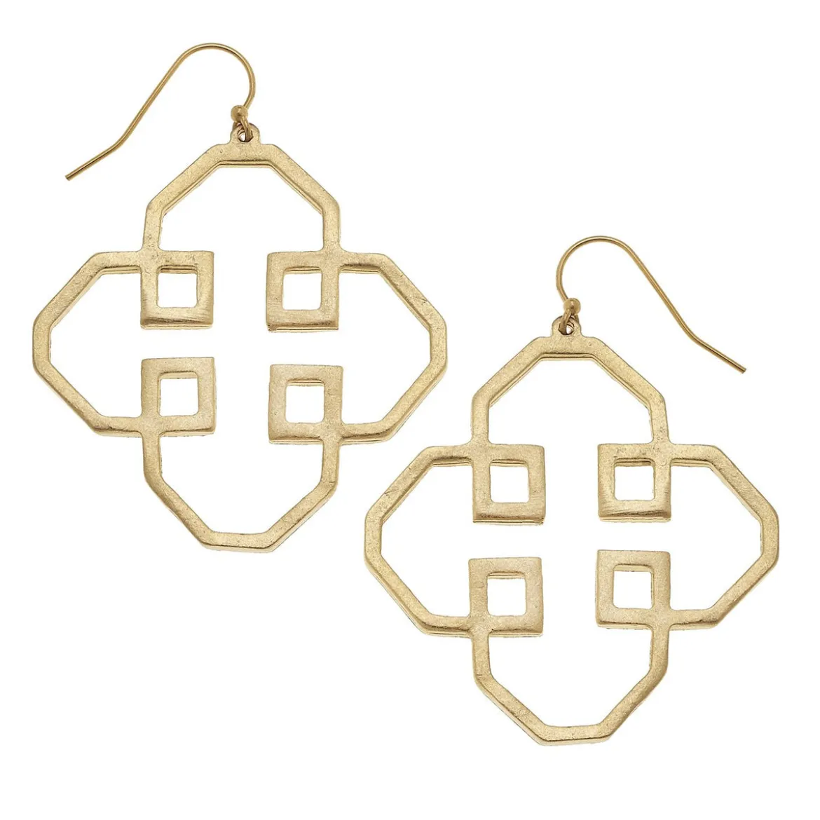 Geometric Outline Earrings