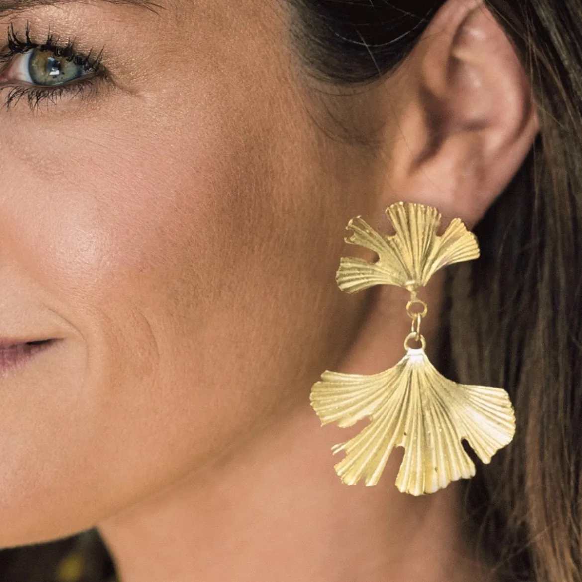 Ginkgo Earrings