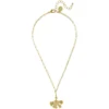 Ginkgo Paperclip Necklace