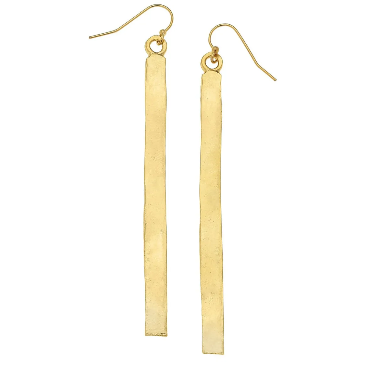 Gold Bar Earrings