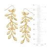 Gold Vine Earrings