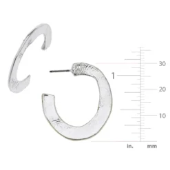 Hammered Hoops
