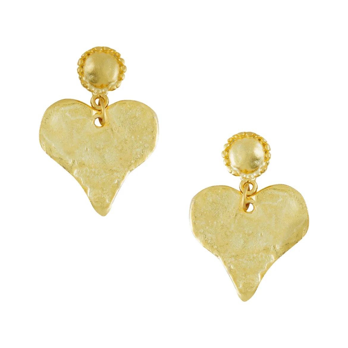 Heart Drop Earrings
