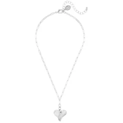 Heart Paperclip Necklace