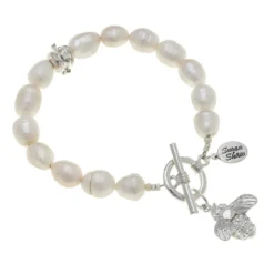 Honey Bee Pearl Bracelet