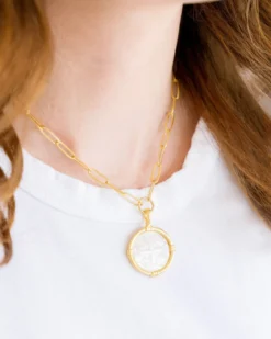 Ida Jerusalem Cross Necklace