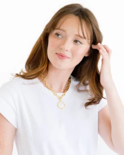Ida Jerusalem Cross Necklace