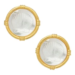 Ida Seashell Studs