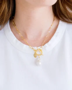Katie Paperclip Necklace