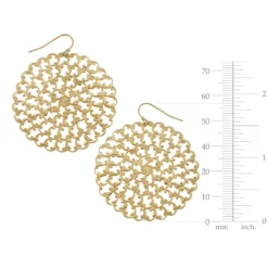 Large Filigree Earrings