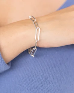 Large Paperclip Bracelet