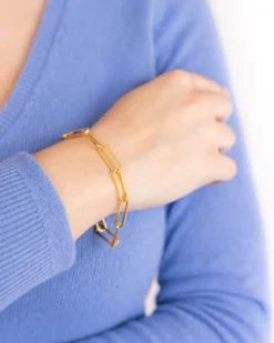 Large Paperclip Bracelet