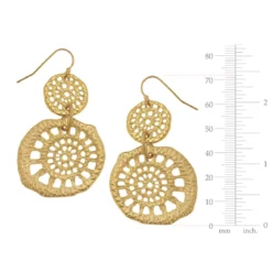 Lattice Filigree Earrings