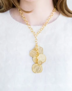 Layered Coin Necklace