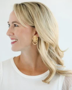 Lion Knocker Earrings