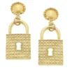 Lock Earrings
