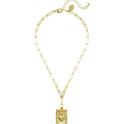 Lock Stamp Necklace