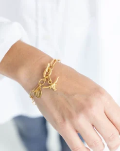 Longhorn Paperclip Bracelet