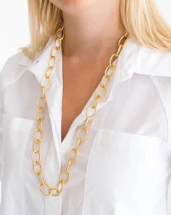 Long Loop Chain Necklace
