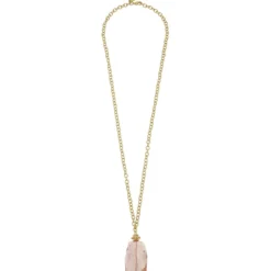 Long Quartz Necklace