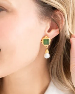 Madeline Pearl Drop Earrings