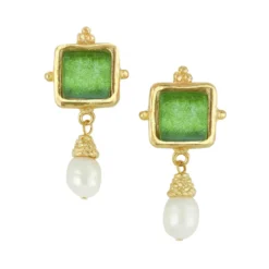 Madeline Pearl Drop Earrings