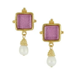 Madeline Pearl Drop Earrings