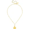 Magnolia Paperclip Necklace