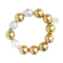 Margaret Baroque Pearl Bracelet