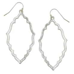 Medallion Outline Earrings